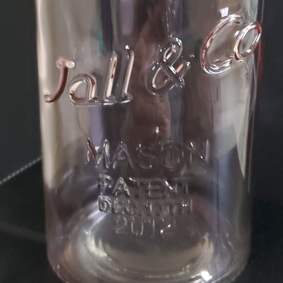 Jall and Co. Glass Milk Bottle - Picture 3 of 3